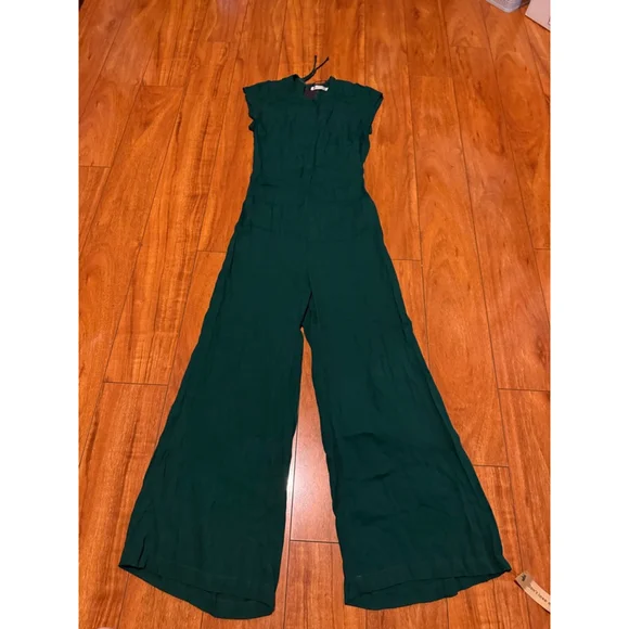 Women's Reformation Green Jumpsuit Size 8
